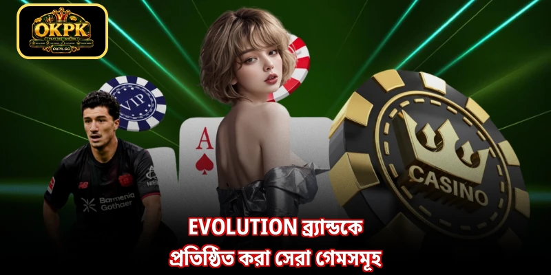 Evolution ব্র্যান্ডকে প্রতিষ্ঠিত করা সেরা গেমসমূহ