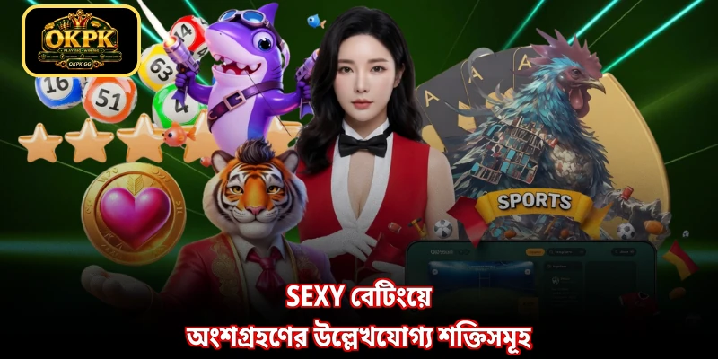 Sexy বেটিংয়ে অংশগ্রহণের উল্লেখযোগ্য শক্তিসমূহ