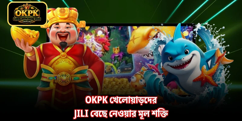 OKPK খেলোয়াড়দের JILI বেছে নেওয়ার মূল শক্তি