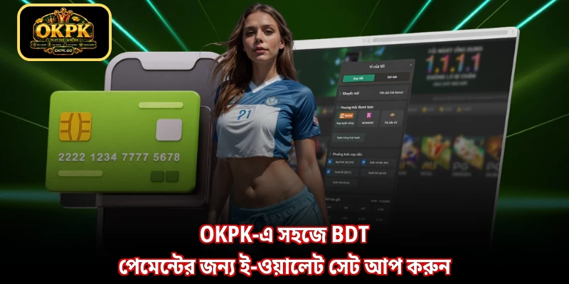 OKPK-এ সহজে BDT পেমেন্টের জন্য ই-ওয়ালেট সেট আপ করুন