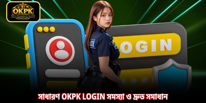 সাধারণ OKPK login সমস্যা ও দ্রুত সমাধান