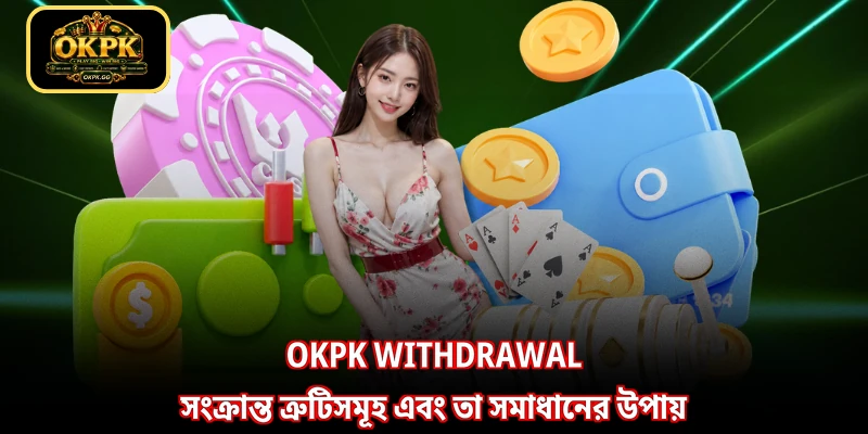 OKPK withdrawal সংক্রান্ত ত্রুটিসমূহ এবং তা সমাধানের উপায়