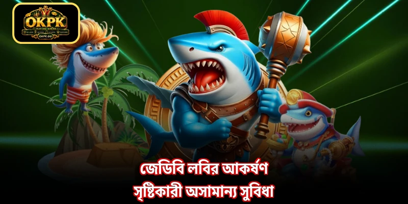 JDB লবির আকর্ষণ সৃষ্টিকারী অসামান্য সুবিধা