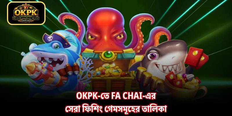 OKPK-তে Fa Chai-এর সেরা ফিশিং গেমসমূহের তালিকা